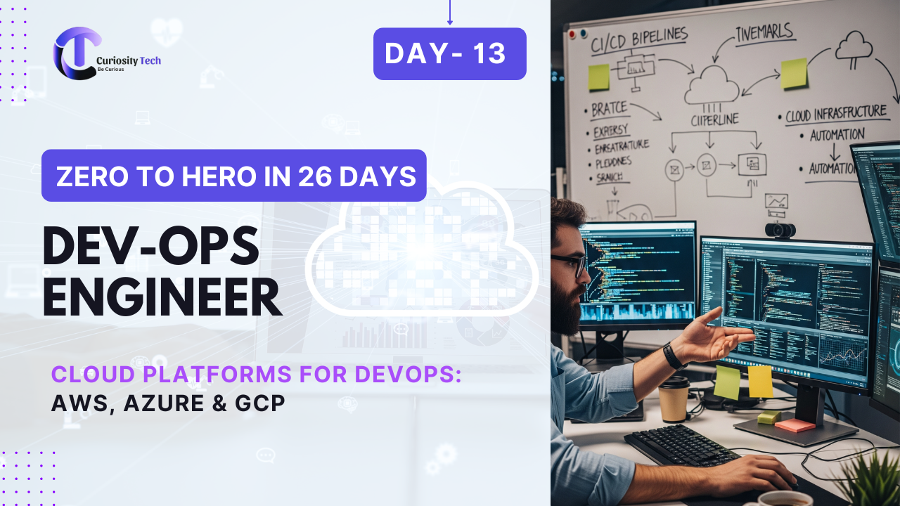 Day 13 – Cloud Platforms for DevOps: AWS, Azure & GCP - Curiosity | Blog