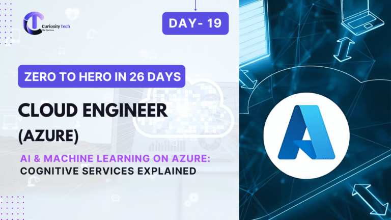 Azure Cognitive Services dashboard showing AI and machine learning APIs for vision, speech, and language